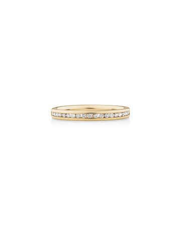 Wedding Band with 1/5 Carat TW of Diamonds in 14kt Yellow Gold Wedding Band with 1/5 Carat TW of Diamonds in 14kt Yellow Gold
