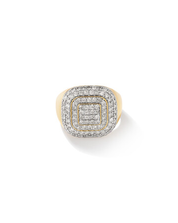 Ring with 2 Carat TW of Diamonds in 10kt Yellow Gold Ring with 2 Carat TW of Diamonds in 10kt Yellow Gold