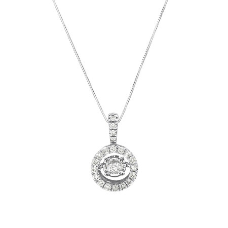 Everlight Pendant with 0.75 Carat TW of Diamonds in 14kt White Gold Everlight Pendant with 0.75 Carat TW of Diamonds in 14kt White Gold