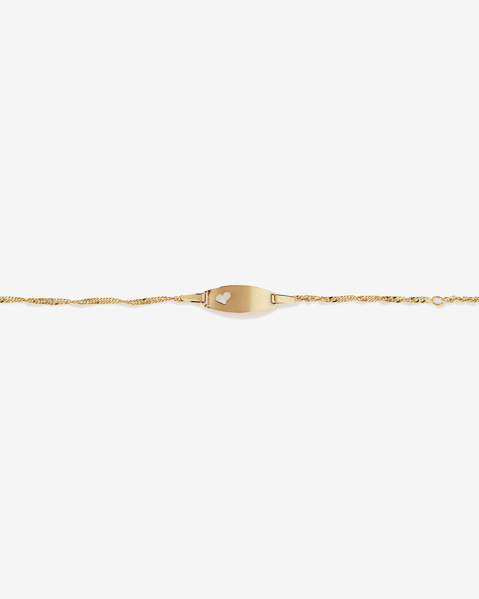 14cm (5.5") Baby Identity Bracelet in 10kt Yellow Gold