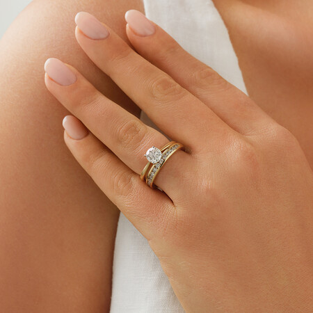 Wedding Band with 0.50 Carat TW of Diamonds in 14kt Yellow Gold Wedding Band with 0.50 Carat TW of Diamonds in 14kt Yellow Gold
