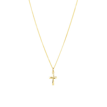 Cross Pendant in 10kt Yellow Gold Cross Pendant in 10kt Yellow Gold