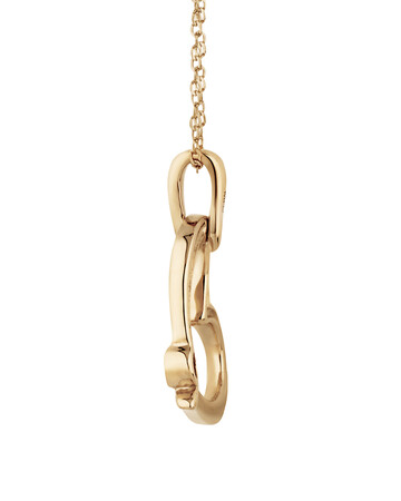 Heart Pendant with A Diamond in 10kt Yellow Gold Heart Pendant with A Diamond in 10kt Yellow Gold
