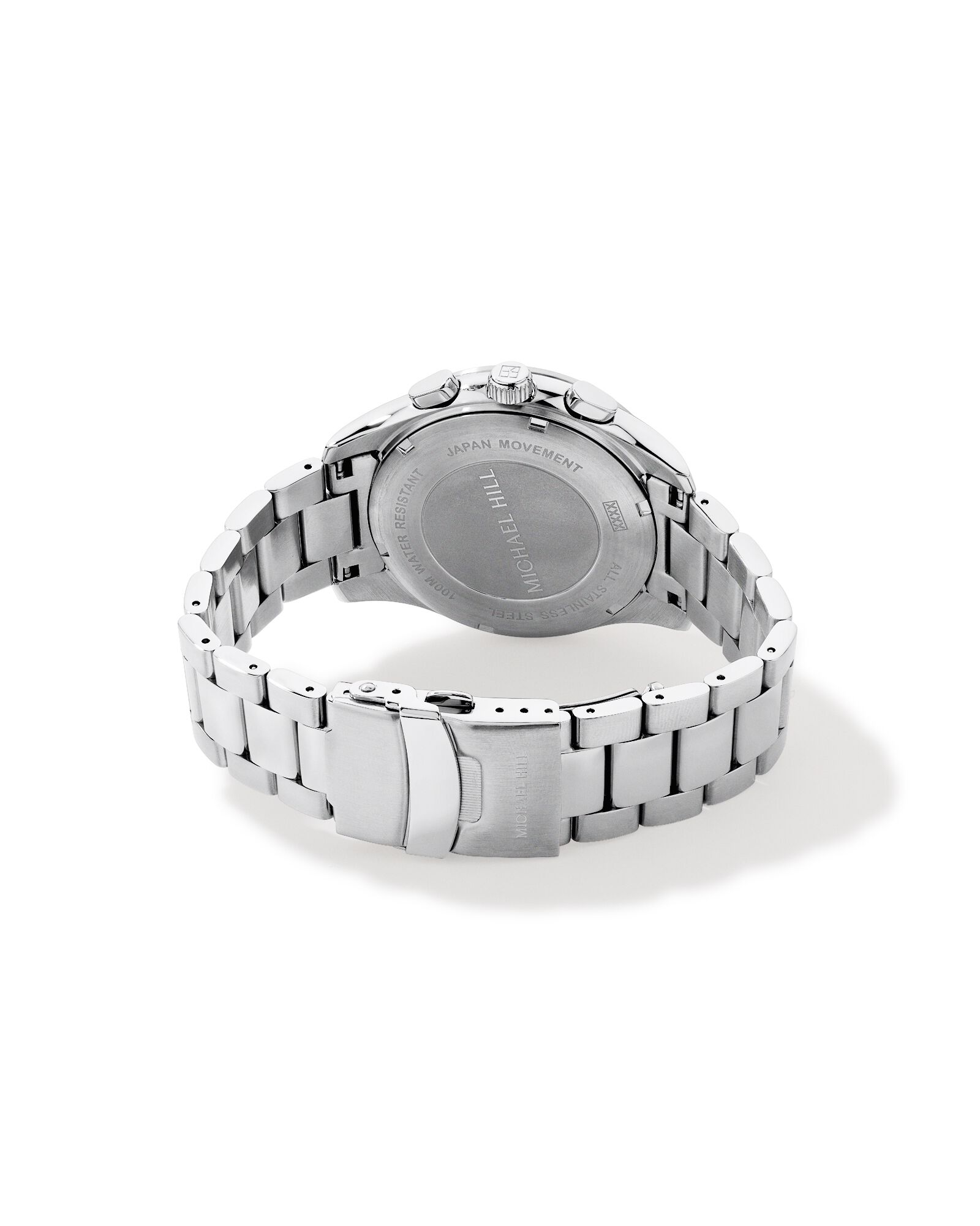 Men's Solar Chronograph Watch in Stainless Steel