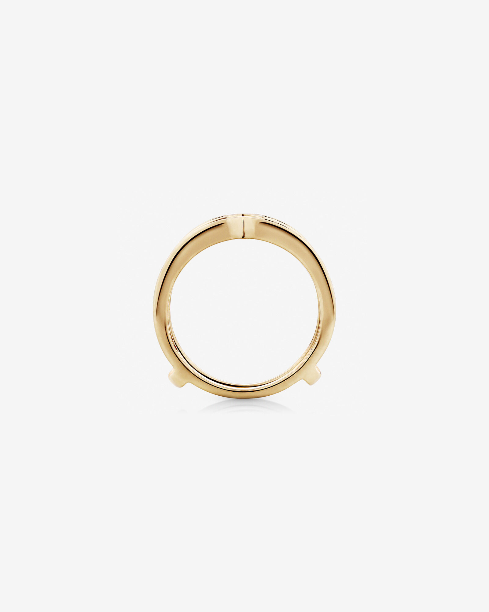 Enhancer Ring with 1/2 Carat TW of Diamonds in 14kt Yellow Gold