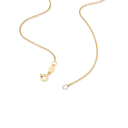 45cm (18") Curb Chain in 10kt Yellow Gold 45cm (18") Curb Chain in 10kt Yellow Gold