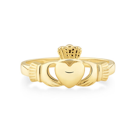 Claddagh Ring in 10kt Yellow Gold Claddagh Ring in 10kt Yellow Gold