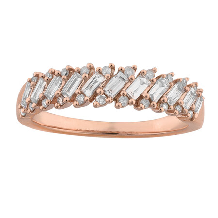 Ring with 1/2 Carat TW of Diamonds in 10kt Rose Gold Ring with 1/2 Carat TW of Diamonds in 10kt Rose Gold