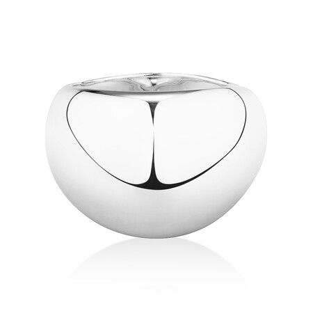 Wide Dome Ring in Sterling Silver Wide Dome Ring in Sterling Silver