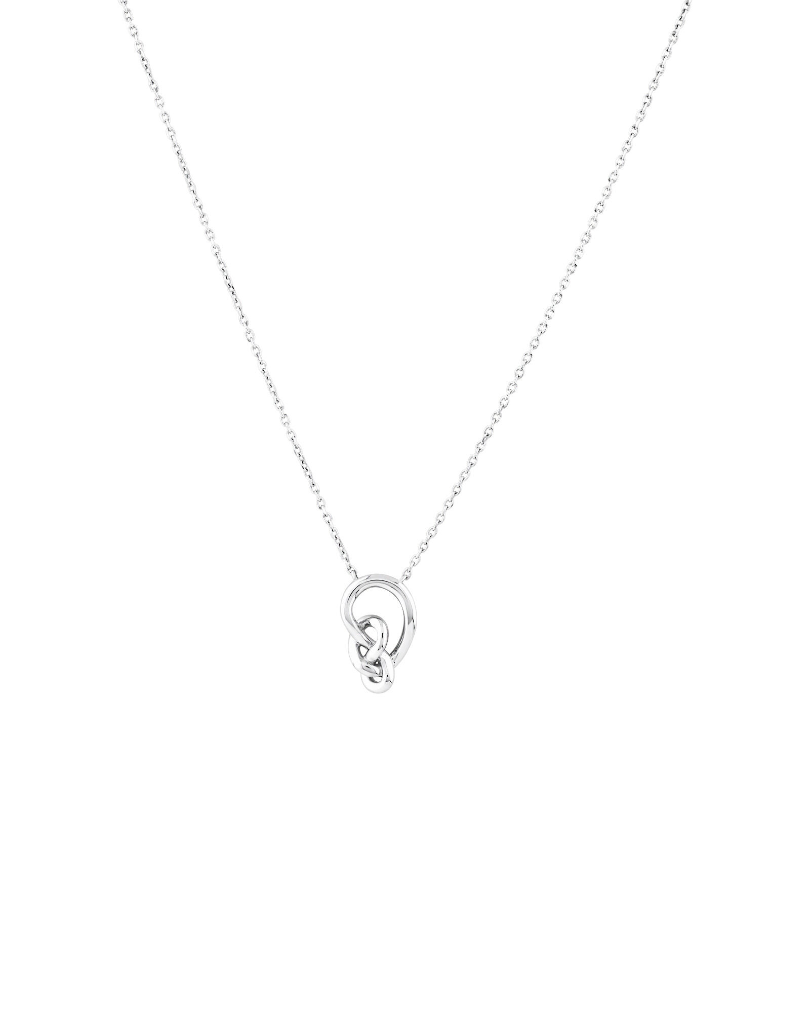 Mini Knots Necklace in Sterling Silver