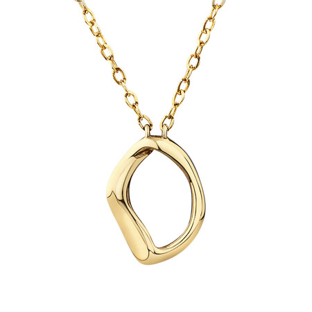 Mini Spirits Bay Necklace In 10kt Yellow Gold Mini Spirits Bay Necklace In 10kt Yellow Gold