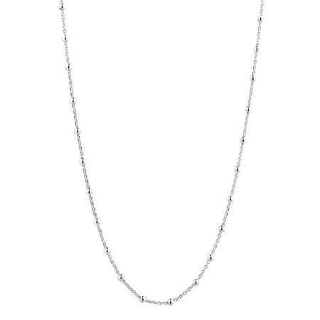 80cm (32") 1mm-1.5mm Width Fancy Chain in Sterling Silver 80cm (32") 1mm-1.5mm Width Fancy Chain in Sterling Silver