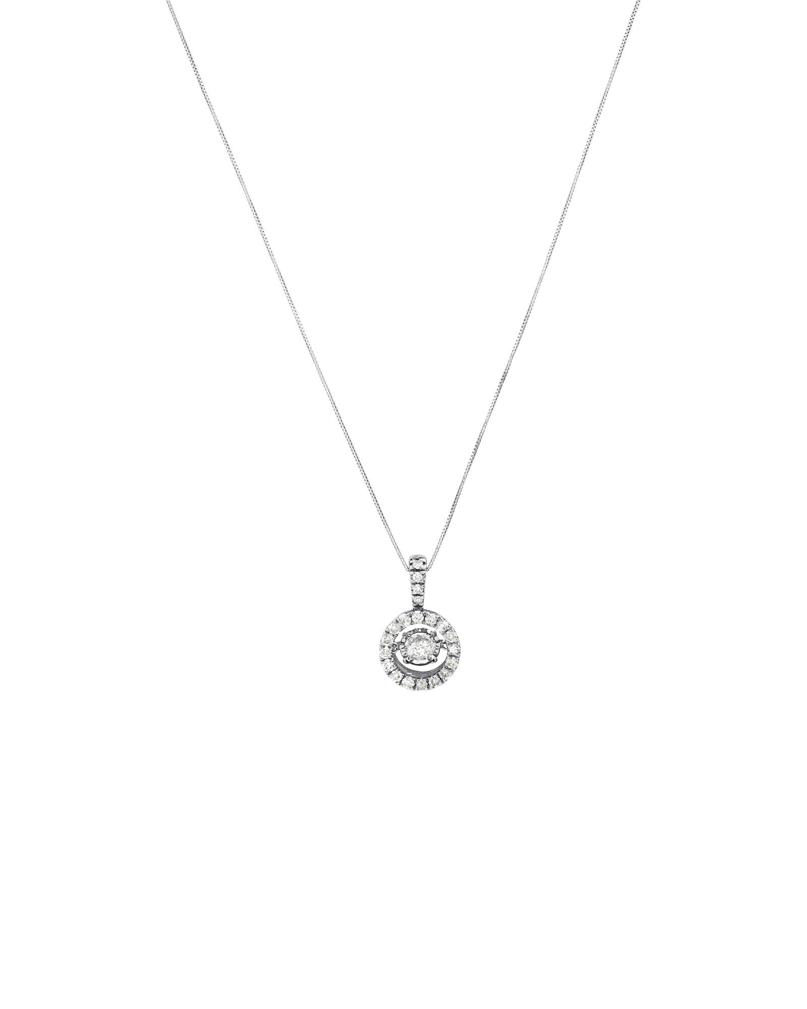 Everlight Pendant with 3/4 Carat TW of Diamonds in 14kt White Gold