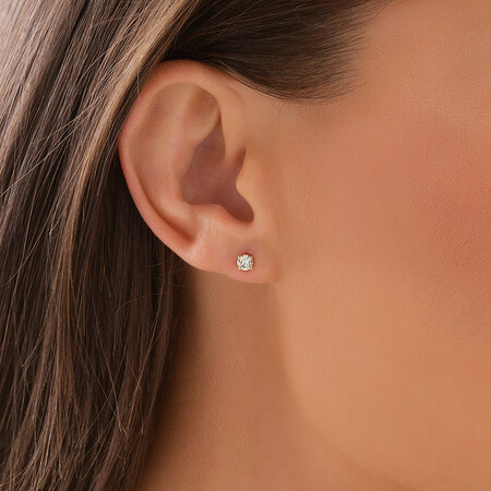 Classic Stud Earrings with 0.46 Carat TW of Diamonds in 14kt Yellow Gold Classic Stud Earrings with 0.46 Carat TW of Diamonds in 14kt Yellow Gold