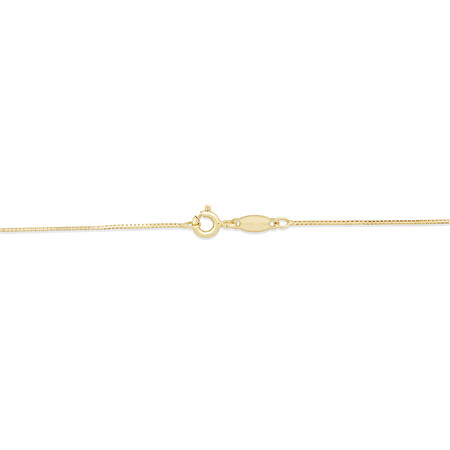 60cm (24") Box Chain in 10kt Yellow Gold 60cm (24") Box Chain in 10kt Yellow Gold