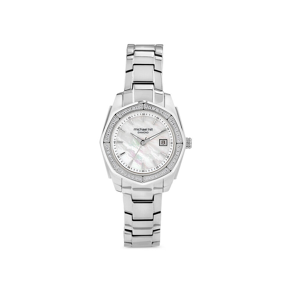 Mother of pearl ladies watch store