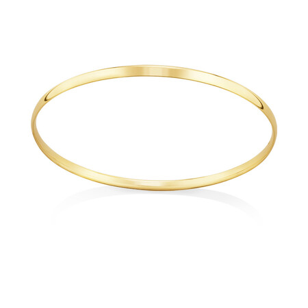 Bangle in 10kt Yellow Gold Bangle in 10kt Yellow Gold
