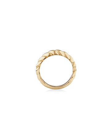 Narrow Croissant Dome Ring in 10kt Yellow Gold Narrow Croissant Dome Ring in 10kt Yellow Gold