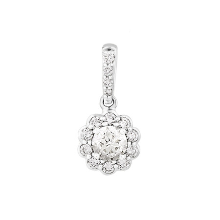 Southern Star Pendant with 0.38 Carat TW of Diamonds in 14kt White Gold Southern Star Pendant with 0.38 Carat TW of Diamonds in 14kt White Gold