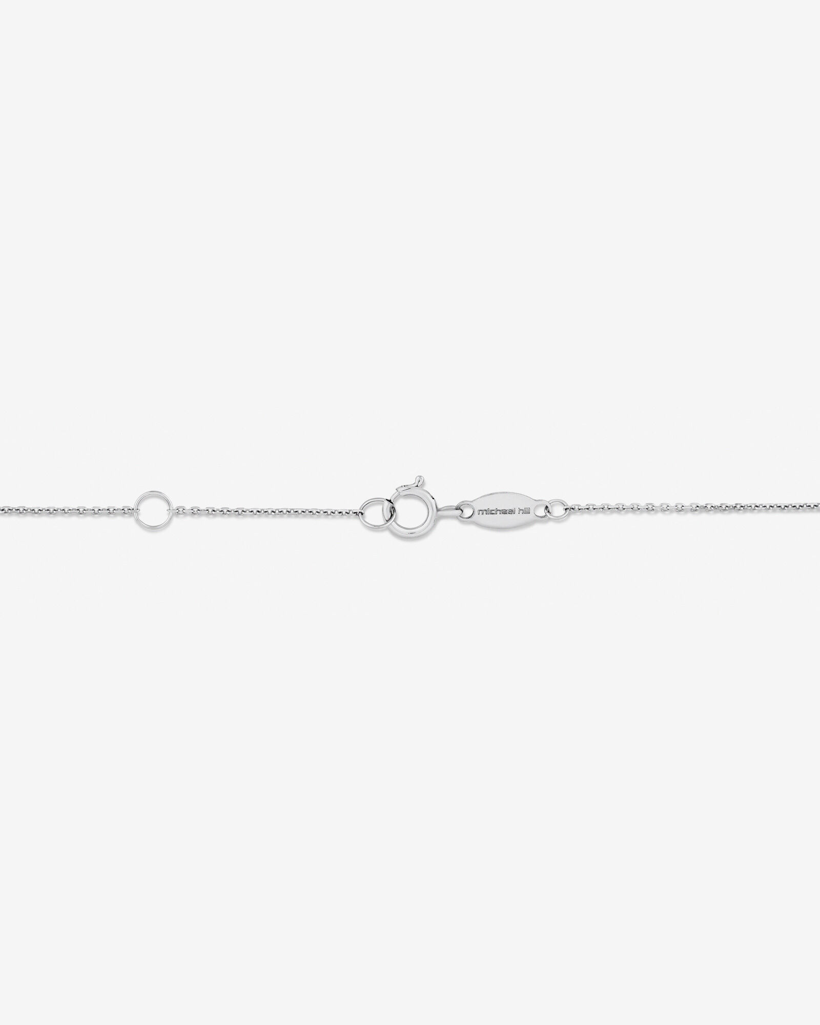 19cm (7.5") A Initial Bracelet in Sterling Silver
