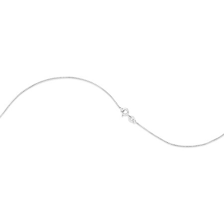 Heart Pendant with a Diamond in Sterling Silver Heart Pendant with a Diamond in Sterling Silver