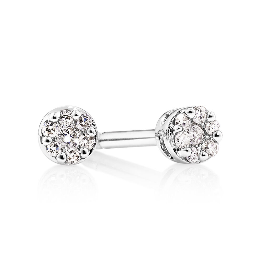 White gold earrings michael hill clearance