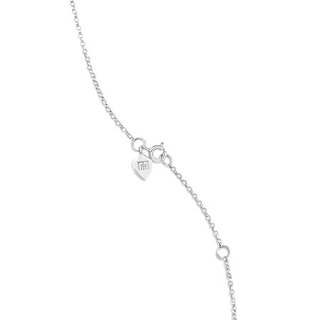 Deco Pendant Necklace with 0.75 Carat TW of Diamonds in 10kt White Gold Deco Pendant Necklace with 0.75 Carat TW of Diamonds in 10kt White Gold