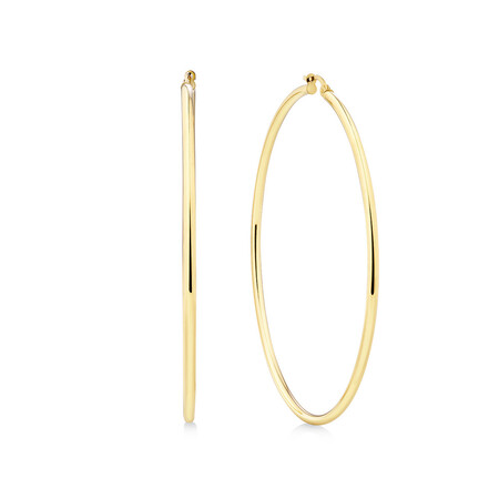 Hoop Earrings in 10kt Yellow Gold Hoop Earrings in 10kt Yellow Gold