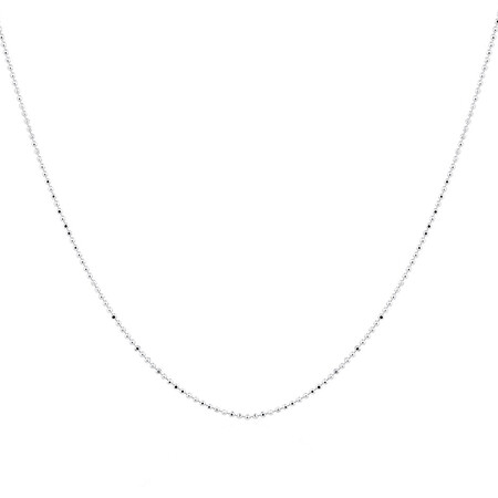 50cm (20") Ball Chain in Sterling Silver