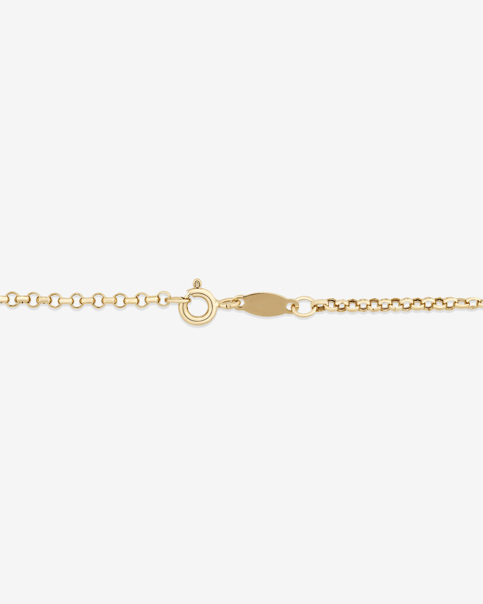 60cm (24") Hollow Belcher Chain in 10kt Yellow Gold
