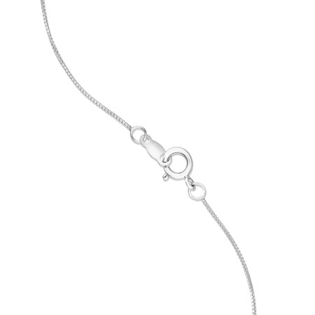 Solitaire Pendant with a 1/4 Carat Diamond in 14kt White Gold Solitaire Pendant with a 1/4 Carat Diamond in 14kt White Gold