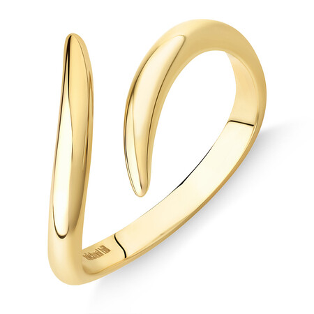 Tapered Open Ring in 10kt Yellow Gold Tapered Open Ring in 10kt Yellow Gold