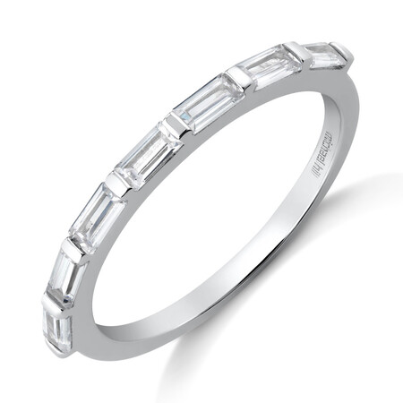 Rectangle Fashion Ring with Cubic Zirconia in Sterling Silver Rectangle Fashion Ring with Cubic Zirconia in Sterling Silver