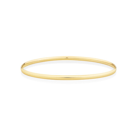 Bangle in 10kt Yellow Gold Bangle in 10kt Yellow Gold