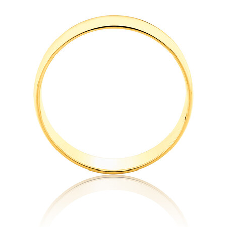 Lite Half Round Wedding Band in 10kt Yellow Gold Lite Half Round Wedding Band in 10kt Yellow Gold