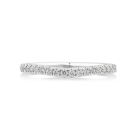 Sir Michael Hill Designer Wedding Band with 0.25 Carat TW of Diamonds in 18kt White Gold Sir Michael Hill Designer Wedding Band with 0.25 Carat TW of Diamonds in 18kt White Gold