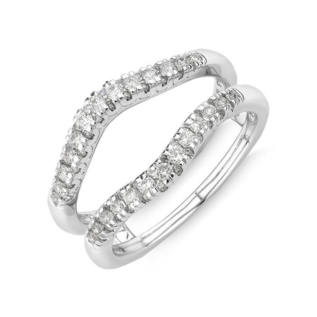 Evermore Ring Enhancer with 0.50 Carat TW of Diamonds in 14kt White Gold Evermore Ring Enhancer with 0.50 Carat TW of Diamonds in 14kt White Gold