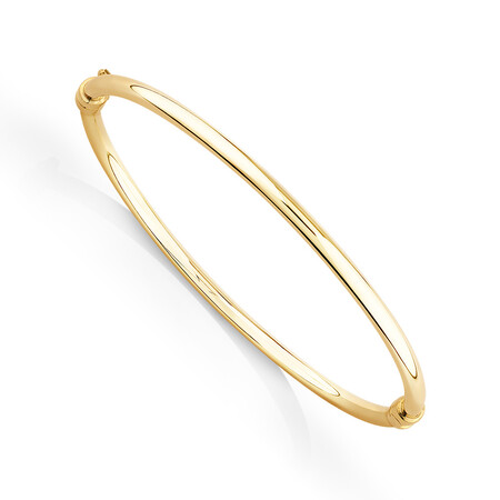 60mm Hollow Tube Bangle in 10kt Yellow Gold 60mm Hollow Tube Bangle in 10kt Yellow Gold