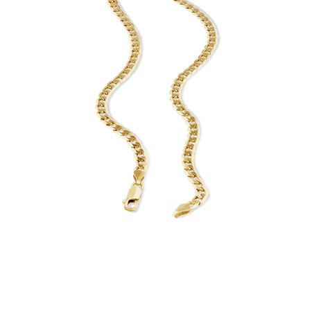 60cm (24") Curb Chain in 10kt Yellow Gold 60cm (24") Curb Chain in 10kt Yellow Gold