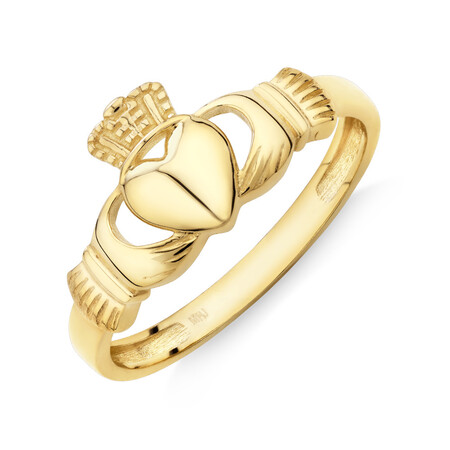 Claddagh Ring in 10kt Yellow Gold Claddagh Ring in 10kt Yellow Gold