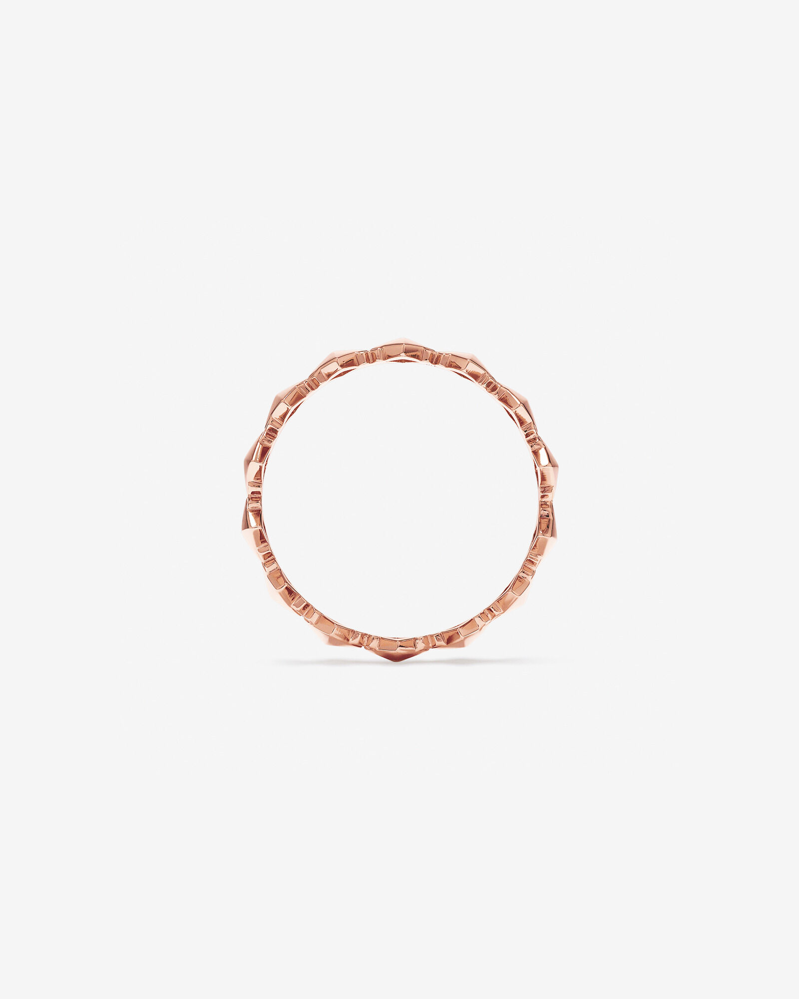 Signature Connect Point Ring 10kt Rose Gold