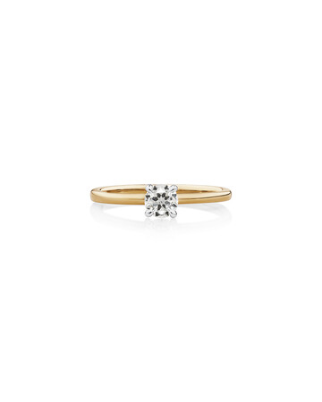 Southern Star Solitaire Engagement Ring with 0.34 Carat TW of Diamonds in 18kt Yellow Gold Southern Star Solitaire Engagement Ring with 0.34 Carat TW of Diamonds in 18kt Yellow Gold