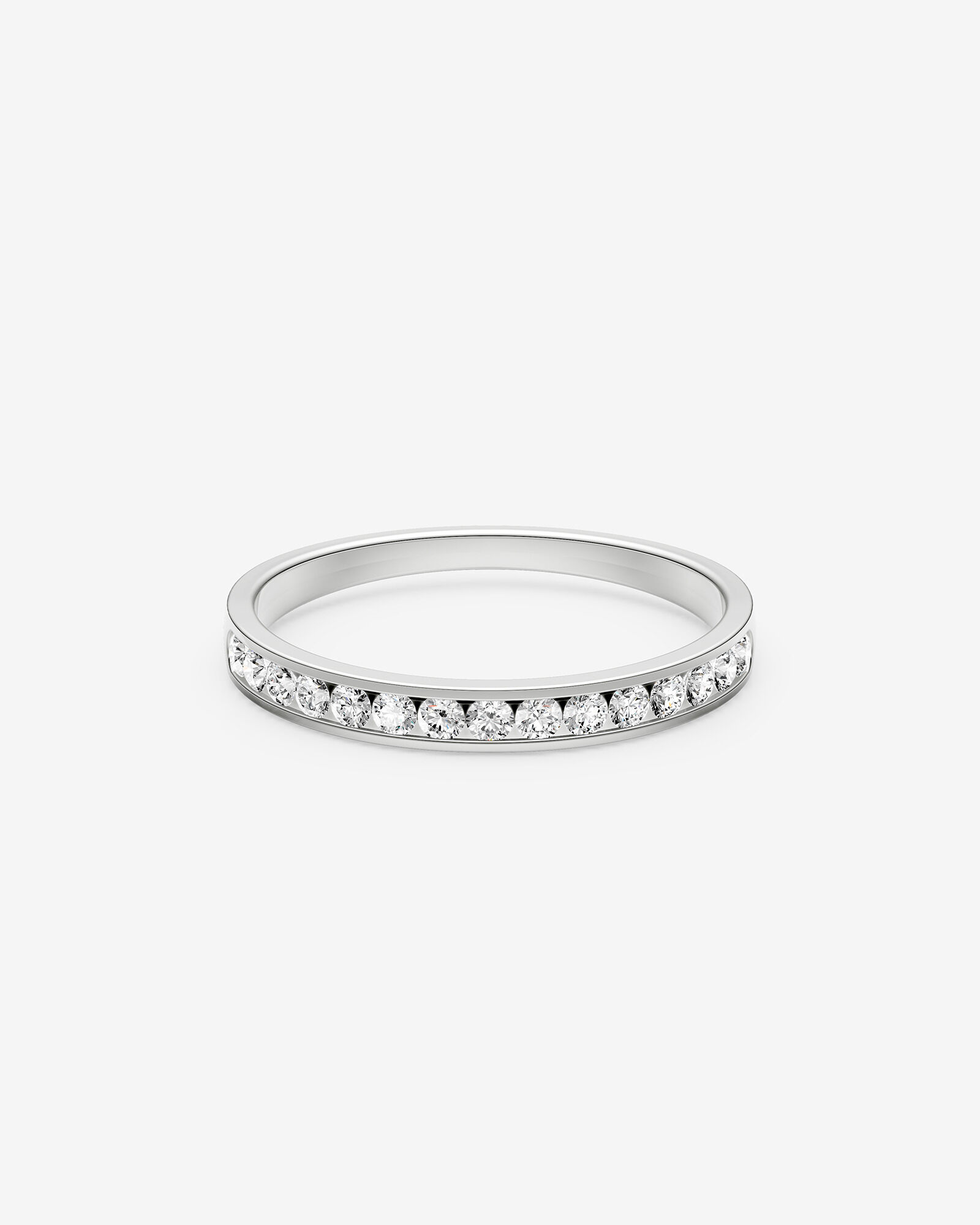 0.25 Carat TW Channel Set Diamond Wedding Ring in 14kt Gold