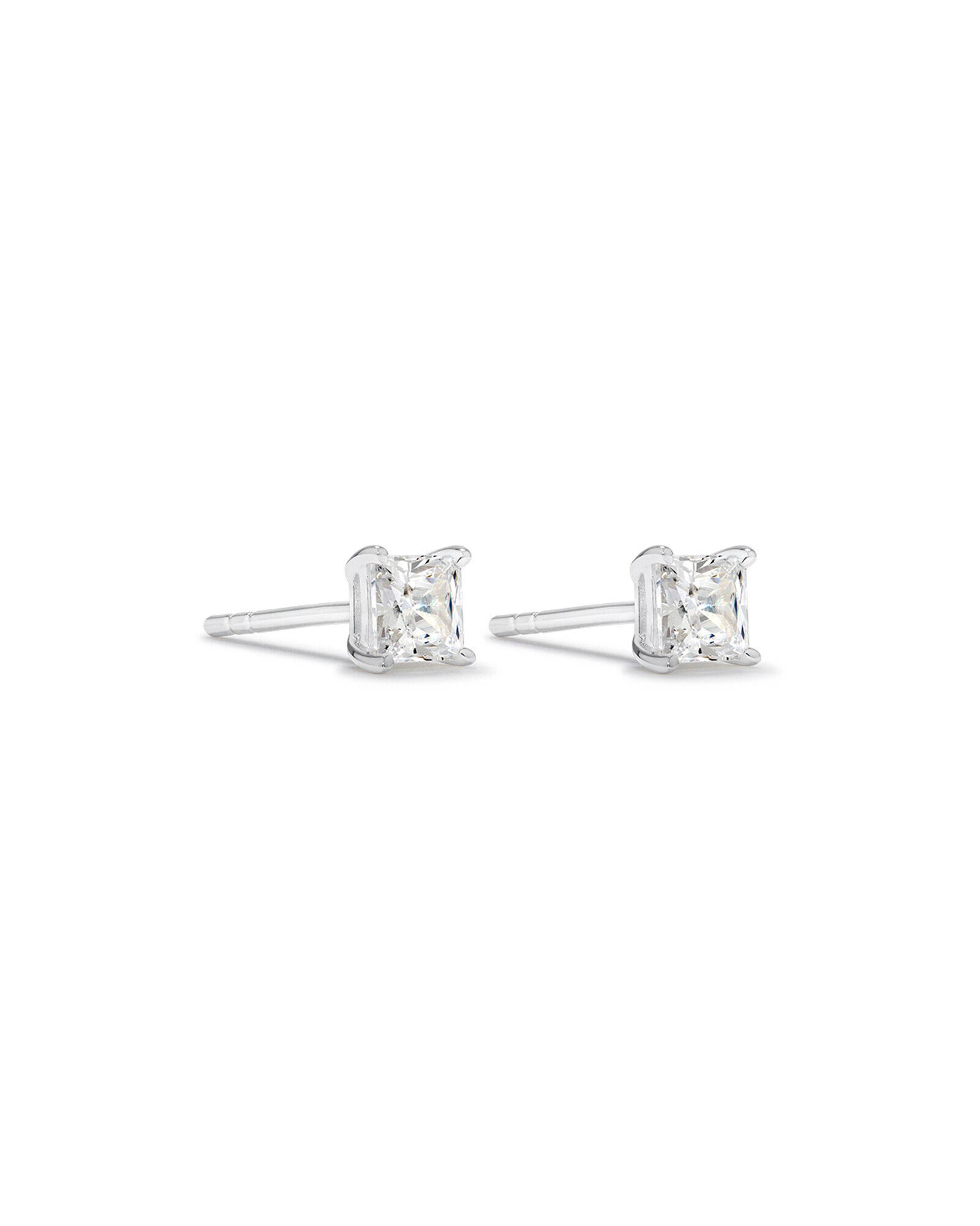Simple stud earrings sterling silver online