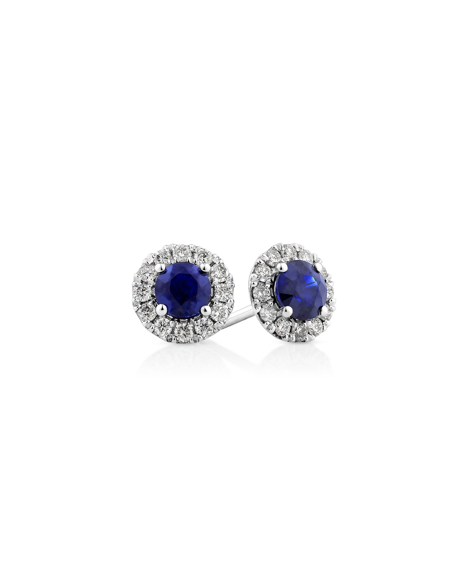 Tiny sapphire stud earrings cheap