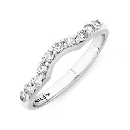 Evermore Wedding Band with 1/4 Carat TW of Diamonds in 18kt White Gold Evermore Wedding Band with 1/4 Carat TW of Diamonds in 18kt White Gold