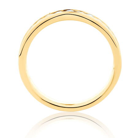Wedding Band with 0.50 Carat TW of Diamonds in 14kt Yellow Gold Wedding Band with 0.50 Carat TW of Diamonds in 14kt Yellow Gold