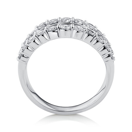 Ring with 2 Carat TW of Diamonds in 14kt White Gold Ring with 2 Carat TW of Diamonds in 14kt White Gold