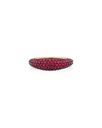 Ring with Ruby in 10kt Yellow Gold Ring with Ruby in 10kt Yellow Gold