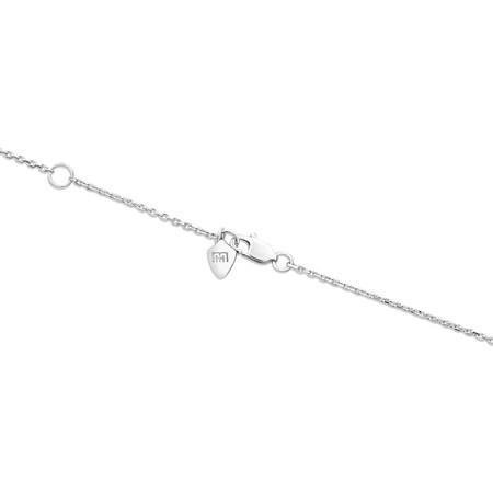 45cm (18") Graduated Pendant Necklace in Sterling Silver 45cm (18") Graduated Pendant Necklace in Sterling Silver